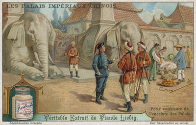 Ytre port til innhegningen som inneholder palassene av European School